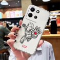 thumbnail image 3 of Clear Phone Case For Infinix NOTE 10 11 12 30 30i SMART 5 6 7 ZERO CAMON 19 20 PRO Case Funda Capa Shell Marvel Lron Man Comics, 3 of 5