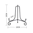 thumbnail image 2 of 4 Piece Plate Display Stand - Electroplated Gold - 6 Inch, 2 of 5