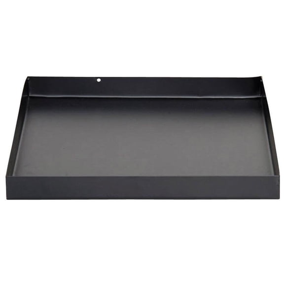 Esschert Design Bottom Plate for Square Fire Basket, 12.6 inches, Black