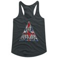 thumbnail image 1 of Def Leppard British Logo Triangle Women's Racerback Tank Top, 1 of 2
