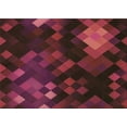 thumbnail image 1 of Ahgly Company Machine Washable Indoor Rectangle Transitional Brown Red Area Rugs, 5' x 8', 1 of 7