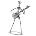 thumbnail image 6 of Rupoun Iron Musician Player Collectible Figurine Ornament, Guitar Player Decorative Knick-Knack Art Decor for Home Office Desk, Business Birthday Gift, 7.1 Inches / 18 cm, Black, 6 of 9