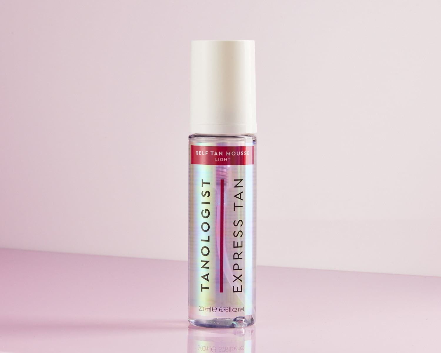 Tanologist Express Self Tan Mousse, Light Tan, 6.76 fl.oz/ 200 ml Bottle