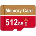 thumbnail image 2 of Tarjeta de memoria TF Micro SD de 512 GB, velocidad UHS-I, certificación U3/V30/C10, ideal para video 4K, cámaras, teléfonos y consolas Android, 2 of 7