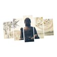 thumbnail image 3 of 5pcs/set Canvas Decoration Wall Decor Painting Buddha Seat Picture 30*50/70/80cm, 3 of 5