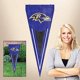 thumbnail image 2 of Bandera de patio/muro de los Baltimore Ravens de la NFL, 2 of 2