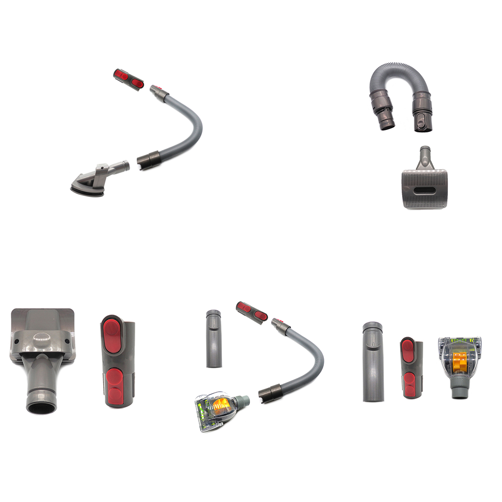 Replacement for Dyson V6 V7 V8 V10 Telescopic Extension Hose Connector Pet Brush Head Mite