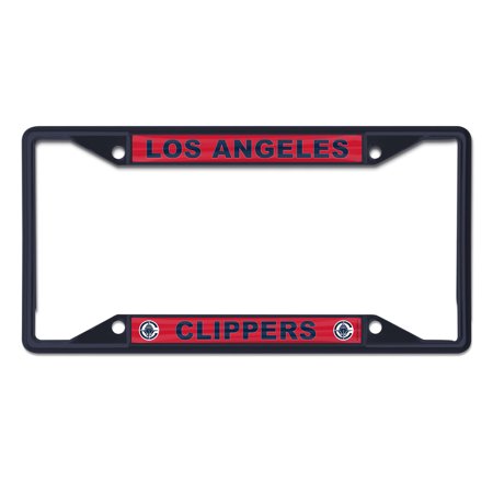 WinCraft LA Clippers Chrome Color License Plate Frame WinCraft LA Clippers Chrome Color License Plate Frame