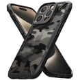 thumbnail image 1 of Funda de teléfono Ringke Fusion-X para iPhone 15 Pro Max Camo Black, 1 of 9