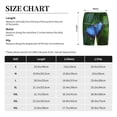 thumbnail image 3 of Rocae Blue Morpho butterfly for Men's Soft Sleep Pajama Shorts, Waistband and Pockets-4X-Large, 3 of 6