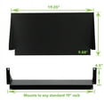 NavePoint Cantilever Server Shelf Rack Mount 19 Inch 2U Black 2 piece ...