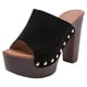 thumbnail image 2 of Nuevas sandalias de mujer cómodas de suela gruesa de tacón alto de boca de pescado Wmkox8yii  hfjk3621, 2 of 6