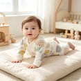 thumbnail image 4 of Ynynloco Kimono Tie Long Sleeve Soft One Piece, 100% Organic Cotton Baby Clothes for Girls & Boys, Preemie, Newborn & Infant, 4 of 7