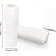 thumbnail image 2 of 10-Pack White Plastic Candle Drip Sleeves, 30mm x 100mm Tubes for Chandeliers and Wall Lights, 2 of 5