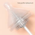 thumbnail image 4 of Silicone Bottle Brush Cleaner Attachment, Gray, 4 of 5