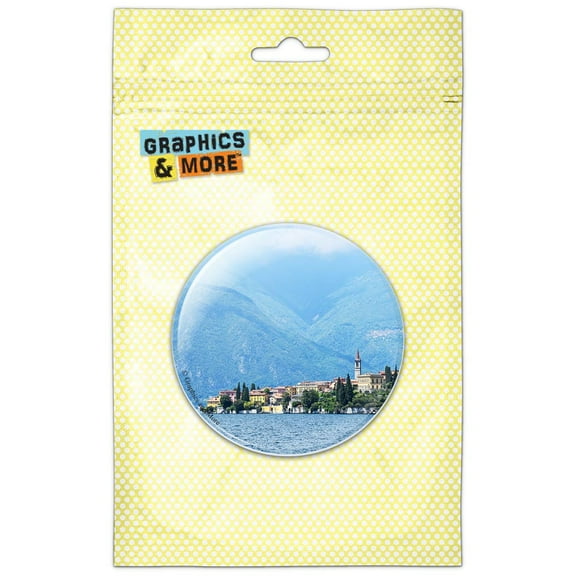 Lake Como Italy Pinback Button Pin Badge