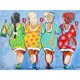 thumbnail image 1 of Cuadros Decorativos Kit de pintura de diamante 5D, imagen de pared de mosaico de taladro redondo completo para damas gordas DIY Sywqhk Nuevos Originales, 1 of 9