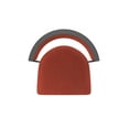 thumbnail image 3 of 861 Artemis 36" Swivel Bar Stool with Pewter Finish and Graph Poppy Seat and Back, 3 of 5