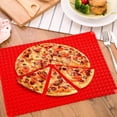 thumbnail image 7 of Red Silicone Baking Mat – Non Stick Reusable Oven Liner And Pastry Sheet for Cookies Baking Roasting, Heat Resistant And Dishwasher Safe Kitchen Essential Hearthweave, 7 of 7