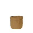 thumbnail image 1 of Washable Paper Storage Planter Bag; Round Bottom; Natural Brown, 1 of 2