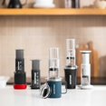 thumbnail image 2 of AeroPress Travel Coffee Mug with Handle, Double-Wall Vacuum Insulated Stainless Steel with Splash-Resistant Slider Lid, Compatible for Hot or Cold Drinks, Dishwasher Safe, 12 oz, Blue, 2 of 4