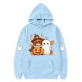 thumbnail image 3 of Favoffer Winter Unisex Kids Solid Fleece-Lined Hoodie & Casual Sweatshirt, Play Outdoor Lounge Adventure 2-13Y, 3 of 4