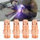 thumbnail image 5 of 10 unids/set 17CB20 Cuerpo De Mandril de cobre consumibles de soldadura de soplete de soldadura Tig (2,4 MM), 5 of 7