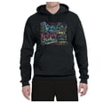 thumbnail image 2 of God Grant Me Serenity Courage and Wisdom Prayer Faith Inspirational/Christian Unisex Graphic Hoodie Sweatshirt, Black, Small, 2 of 3