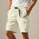 thumbnail image 1 of WILLBEST Ropa Interior Holgada Informal para Hombre, Pantalones Cortos Grandes Transpirables de Ángulo Plano para Dormir En Casa, 601, 1 of 4