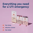 thumbnail image 4 of Uqora Uti Emergency Kit - Comes with 2 Urinary Tract Infection Test Strips, 12 Uti Pain Relief Tablets & 12 Infection Control Tablets - Urinary Tract Support - Maximum Strength - 2 Pack, 4 of 5