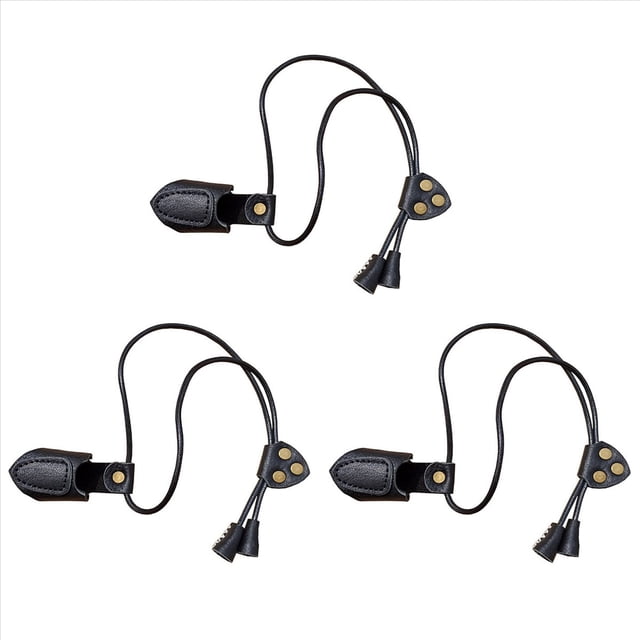 3X Protector de Dedo de Anillo de Pulgar de Tiro con para Objetivo de Caza Recurvo Piel de Vaca Guante Protector de Suave