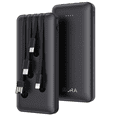 thumbnail image 1 of Power Bank Batería Portátil con 4 Cables Micro USB Tipo C Negro BLOOSOM, 1 of 4