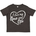 thumbnail image 3 of Inktastic I Love My Oma and Opa in White Chalk Heart Boys or Girls Toddler T-Shirt, 3 of 5