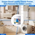 thumbnail image 2 of Hyper Concentrated Strong Stain Remover Powder for Clothes 500g,Natural Oxygen-based Laundry Booster and Stain Remover,Lifts Tough Stains,Color-Safe,Chlorine-Free Formula,Safe For Fabrics (2PCS), 2 of 17