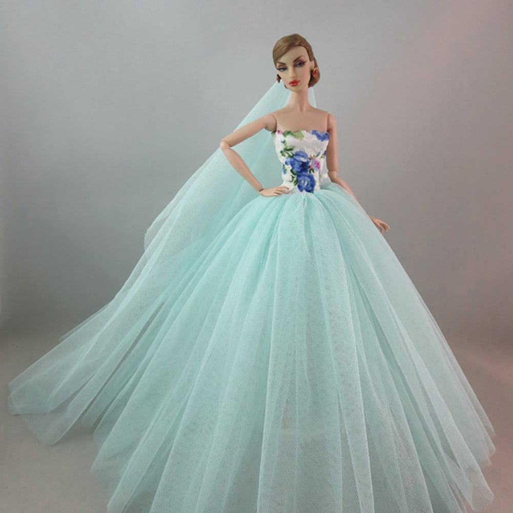 Fashion Princess Party Dress/Evening Clothes/Gown For 11.5 inch Doll b14