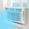 thumbnail image 4 of Air Conditioner, 10000 BTU Turbo Fast Cooling AC Unit Remote/App Control, Flexible Window Opening(T Design Install Kit), 24H Timer, Washable Filter,White, 4 of 7