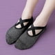 thumbnail image 3 of 3 pares de calcetines, zapatos de baile, calcetines de agarre con masaje para el hogar, gimnasio, barra, Rosa Gris Negro, 3 of 9