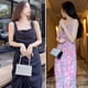 thumbnail image 2 of Bolso De Mano De Mujer Con Pedrería - Brillo Bolso De Noche Bandolera Elegante Cadena Para Fiesta, Boda Negro JFHHH pequeña, 2 of 5