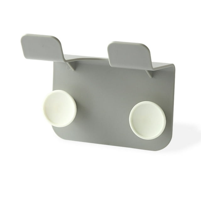 Advancent Estante para secador de pelo de montaje en pared, alisador de peluquería, soporte para soplador, estante para dormitorio, organizador Almacenamiento y organización del hogar gris