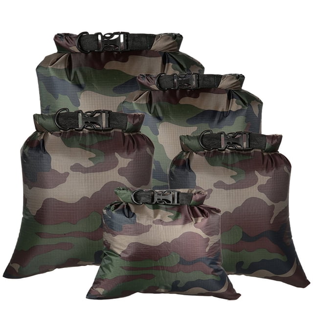 5 Pcs Sacs de Rangement Imperméables pour l'Extérieur Sacs Secs Sacs de Rangement pour Téléphone Intelligent pour Sports de Dérive