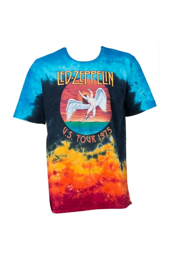 Men's Short-Sleeve US Tour 1975 Graphic T-Shirt (Tie Dye)