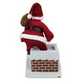 thumbnail image 6 of Northlight 16.5" Red and White Santa Claus Going Down a Chimney with Gifts Christmas Decor, 6 of 6
