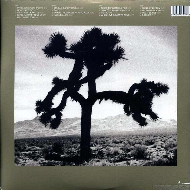 U2 - The Joshua Tree - 2 Vinyl