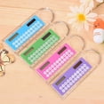 thumbnail image 3 of Solar Ruler Calculator Multifunctional Large Display Screen Stationery 3 in 1 10cm Length Solar Card Ruler for School, 3 of 8