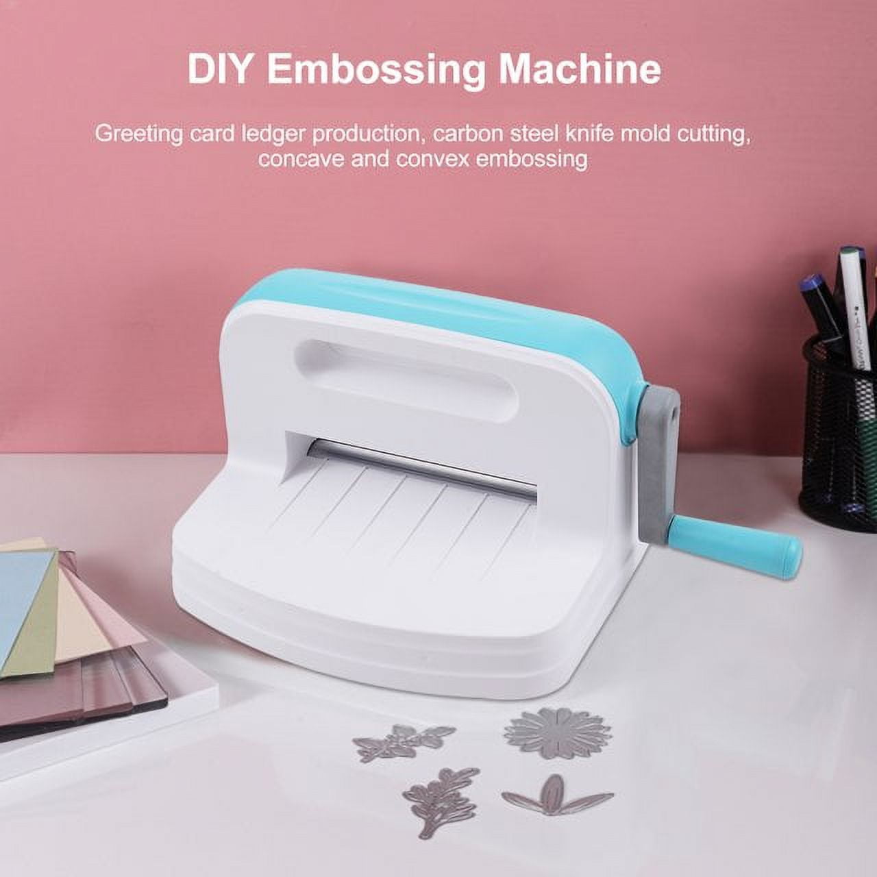 BENTISM Portable Manual Die Cutting Embossing Machine An Essential Tool for Arts Crafts, Scrapbooking and Card Making Activities