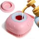 thumbnail image 3 of 5PC Pet bath brush silicone cat and dog massage brush, 3 of 5