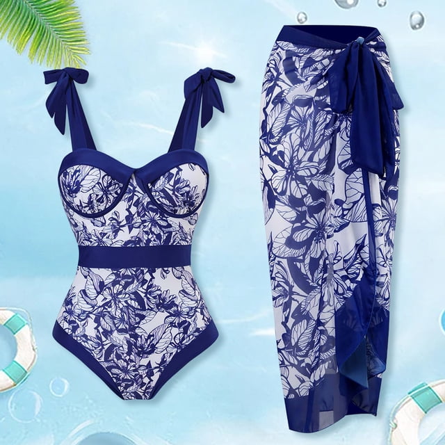 Ropa de playa transpirable para mujer, 2 uds., con cordones y vestido a la moda para deportes acuáticos JShteea El nuevo