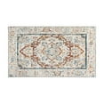 thumbnail image 2 of Boho Light Blue Carpet Rugs and Mats Non Skid Washable Absorbent Microfiber Soft Kitchen Mat for Floor Set Of 2 Decor Stain Resistant 17"x47"+17"x30", 2 of 7