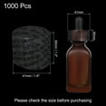 thumbnail image 2 of 1000 Piezas de Bandas de Encogimiento, Bandas de Encogimiento Perforadas Transparentes de 41*30 mm, Bandas de Envoltura Térmica para Botellas, 2 of 7