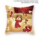 thumbnail image 1 of Funda de cojín de Feliz Navidad, Papá Noel, alce, decoración navideña para el hogar, adornos navideños 2024, Navidad, Año Nuevo 2023, 1 of 5
